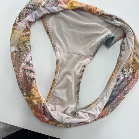 Valimare Bikini Swimsuit Womens Medium‎ Salinas Zig Zag Bandeau Swimwear - Picture 8 of 8